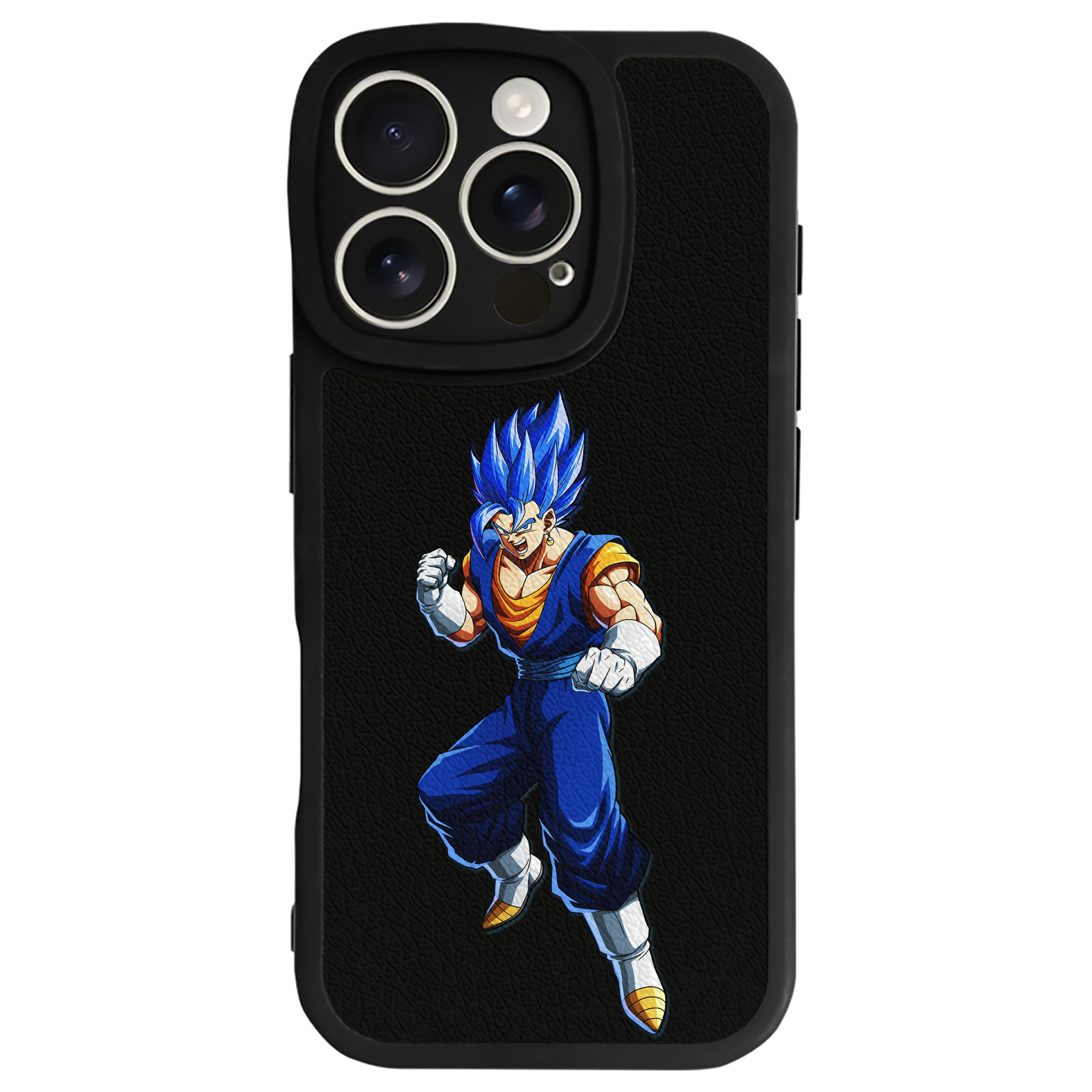 （画像用） ドラゴンボール ベジット DRAGON BALL Vegetto 【iPhone 16シリーズ対応】シリコンスマホケース（レザー調） 材質：シリコン